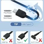 65 W Usb C Tipi C Ac Şarj Thinkpad E580 E585 E590 E590s E595 T480 T490 T580 Yoga C940 C740 Thinkbook Adlx65ycc3a Laptop Güç Kaynağı Adaptörü Kablosu Ile Uyumlu