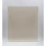 65 x 50 Yüksek Isıya Dayanıklı Şömine Kuzine Soba Camı 4 mm - Seramik Cam (Bal Rengi, Şeffaf)