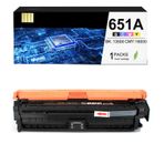 651A Toner Kartuşu Uyumlu CE340A CE341A CE342A CE343A HP Laserjet Enterprise 700 Color M775dn/M775f/M775z/M775z+ için Yedek (Nior:13500 Sayfa)