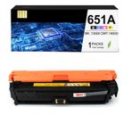 651A Toner Kartuşu Uyumlu CE340A CE341A CE342A CE343A HP Laserjet Enterprise 700 Color M775dn/M775f/M775z/M775z+ için Yedek (Sarı: 16000 Sayfa)