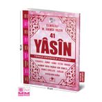 6532 Merve Yayınları 41 Yasin Çanta Boy Türkçe Okunuşlu Ve Mealli Pembe Kapak