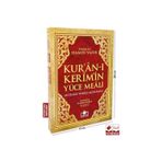 6532 Merve Yayınları Kur'An-I Kerim Metinsiz Yüce Meali Orta Boy (Meal 016)
