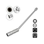 6563 Mafsallı Mıknatıslı 12 Köşe 3/8" Uzun Buji Lokma 14 Mm