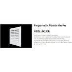 65*65 PLASTİK MENFEZ