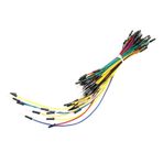65'li Erkek-Erkek Breadboard Jumper Kablo Seti Esnek 65 Adet