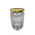 660Ml Şeffaf Cam Konserve Kavanozu Gold Kapaklı , 30 Adet, Cam Kavanoz, Konserve Kavanozu, Reçel Kavanozu, Bal Kavanozu, Saklama Kavanozu