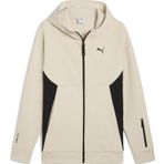 684605-87 Puma Tech Full-Zip Hoodie Erkek Ceket Krem