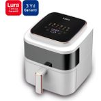 6l Beyaz Airfryer, Sağlıklı ve Hızlı Pişirme Keyfi