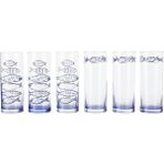 6'lı 200ML Beyaz Rakı Bardağı Seti, Şık ve Kullanışlı Içki Bardağı Koleksiyonu - Seçenek 1