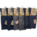 6'lı Brox Premium Erkek Dikişsiz Bamboo&yün Çorap - 41 - 44 - Asorti