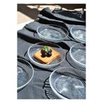6'lı Cam Kase Mini Kahvaltılık Çerezlik Meze Tabağı 12 Cm İkramlık- Vargas