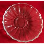 6'lı Cam Likör Bardak Altlık Tabak Aurea Demitasse Royal Crystal Rock Kahve Yanı Elde Yıkanabilir - 6 Adet