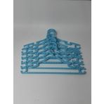 6lı Çocuk Elbise Askısı Mavi Bebek Kıyafet Askısı 30*15 Cm
