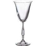 6'lı Crystalite Bohemia Fregata Kristal Kadeh, 185ML, Şık ve Kaliteli Tasarım - Ahşap - Bej - Seçenek 1