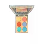 6'Lı Göz Farı 6 Renkte Mavi Tonlarında Göz Farı