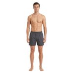 6'lı Gümüş İç Giyim 4020 Düğmeli Erkek Pamuklu Boxer (Füme, L)
