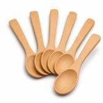6’lı Küçük Ahşap Kaşık Seti 15 cm Doğal Ahşap Mini Kaşık Karıştırma Tadım Baharat Sos Servisi Bebek Besleme için Isıya Dayanıklı Tencere Çizmez Ergonomik Sağlıklı Mutfak Kaşığı Seti