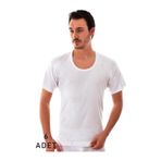 6'lı Paket Beyaz Erkek Yarım Kol Fanila