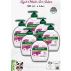 6'lı Set Palmolive Naturals Siyah Orkide Lüks Yumuşaklık Sıvı Sabun 300 ml ve ROSIE