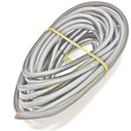 6mm 5metre Yanmaz Silikon Kablo Gri Renk