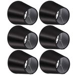 6pcs Kristal Avize Metal Kumaş Abajur, Nordic Basit Işık Lamba Gölgesi Otel, Stüdyo