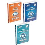 6,sınıf Sarmal Deneme Türkçe+Matematik+Sosyal Bilgiler 3 Lü Set