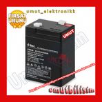 6v 4ah 6 Volt 4 Amper Kuru Akü Batarya Pil + 6 Volt 1 Amper Akü Pil Batarya