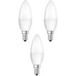 6W Led Mum Ampul Sarı Işık 3000K 3 Adet - E14