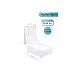 6x17 Kantar Fişi 3 Nüsha 1000 Adet , Beyaz Otokopili Sürekli Form 6''x17 Cm
