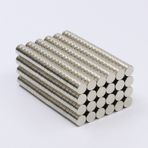 6X3 Mm Yuvarlak Güçlü Neodyum Mıknatıs Çap 6 Mm Kalınlık 3 Mm 25 Adet 6X3 Mm