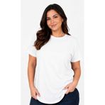 6zar Kadın Siyah Beyaz Büyük Beden Pamuklu T-shirt