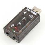 7.1 Usb Ses Kartı Virtual Sound 3D Ses 3.5Mm Kulaklık Mikrofon (259899092)