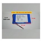 7.4 V 2500 mAh UYDU YÖN BULUCU BATARYA
