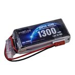 7.4 V 2S Lipo Batarya-Pil 1300 mAh 40C
