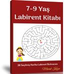 7-9 Yaş İçin Labirent Bulmaca Kitabı - Murat Kuzu