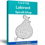 7-9 Yaş İçin Labirent Kitabı - Enine Boyuna Eğitim