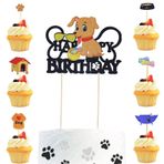 7 Adet Doğum Günü Pastası Figürü Çocuklar, Erkek, Kız, Erkek, Kadın, Parıltılı kişiselleştirilmiş Pasta Süsü Cupcake Üstü, Pasta Süsü Seti Doğum Günü Pastası Dekorasyonları, Pasta için Hayvan İşareti