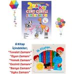 7 Adet Kitap- 2 Yaş Cırt Cırtlı Etkinlikler ve Yapıkredi Yayınları Yky 2 Yaş Kutulu Kitap Seti