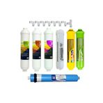 7 Aşamalı Su Arıtma Cihazı Filtre Seti Inline Filtre + Ro Membran + Mineral Filtre Kapalı Kasa Uyumlu Tam Set
