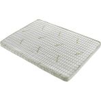 7 cm Aloevera 100X160 Visco Katmanlı Lastikli Uyku Pedi Yatak Şiltesi Lüx Ortopedik Yatak Pedi - Beyaz - 100 x 160 cm