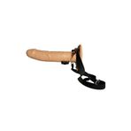 7 cm Ön Dolgulu İçi Boş Belden Bağlamalı Takma Penis Dildo Yapay Penis Kayganlaştırıcı