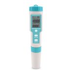 7 in 1 PH/TDS/EC/ORP/SG/Tuzluluk/Sıcaklık Çok Parametre Cep Su Kalitesi Test Elektrot ile Değiştirilebilir C-600 PH Metre Havuzlar için içme Suyu Akvaryumları