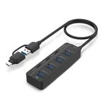 7 in 1 USB Type-C USB 3.0 Type-c 5 Gbps Çevirici Adaptör Çok Portlu Çoklayıcı USB 1 Metre Kablo