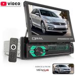 7'' Indash Teyp 4X45W Mirrorlink Bt Dual USB Tf Aux Poke PK-6017