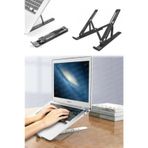7 Kademeli Ayarlı Katlanabilir Laptop Tablet Standı