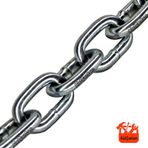 7 mm Galvaniz Kaplı Zincir