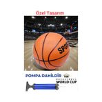 7 Numara Basketbol Topu,basket Topu Ve Pompa Şişirme Iğnesi