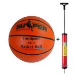 7 Numara Kauçuk Basketbol Topu Ve Şişirmek Için Pompa Hediye