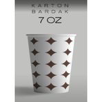 7 Oz Kullan At 200 Adet Karton Bardak