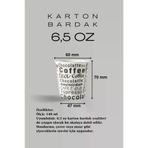 7 oz Store Karton Bardak 6,5 Oz Adet: 100 8665OZ011702